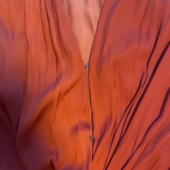 Brick Red Free People Plunge Bodysuit - Picture 6 of 8